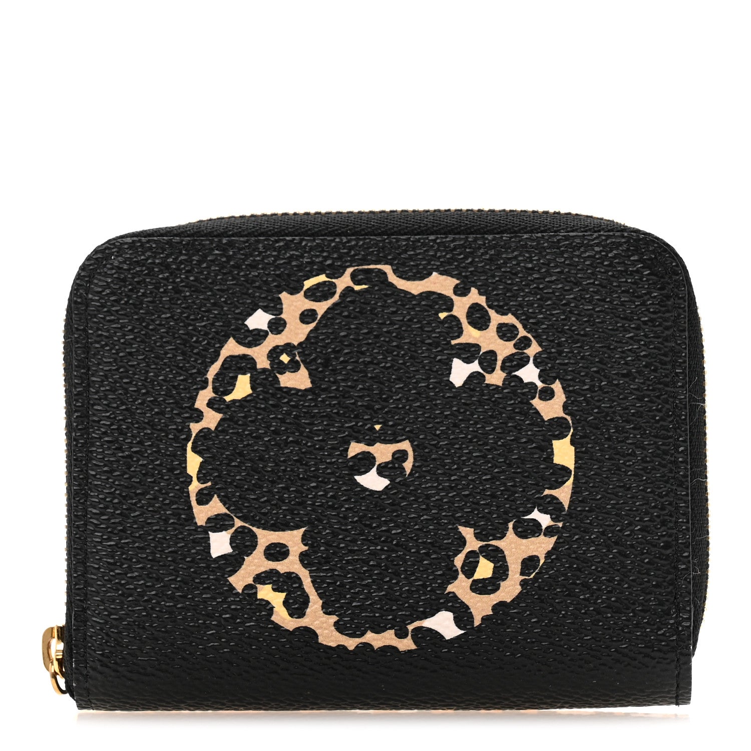 Monogram Giant Jungle Zippy Coin Purse Black