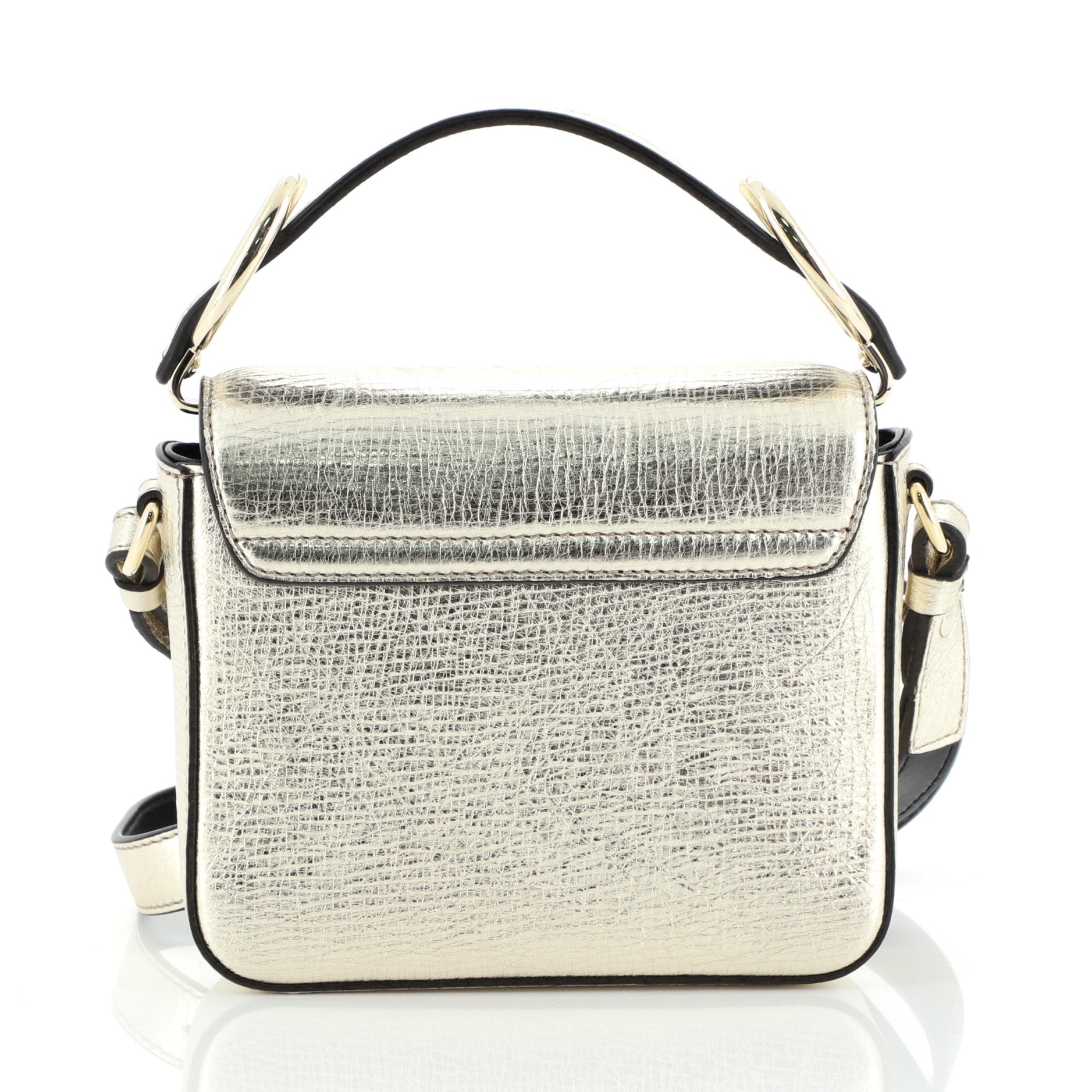 C Double Carry Bag Leather Mini