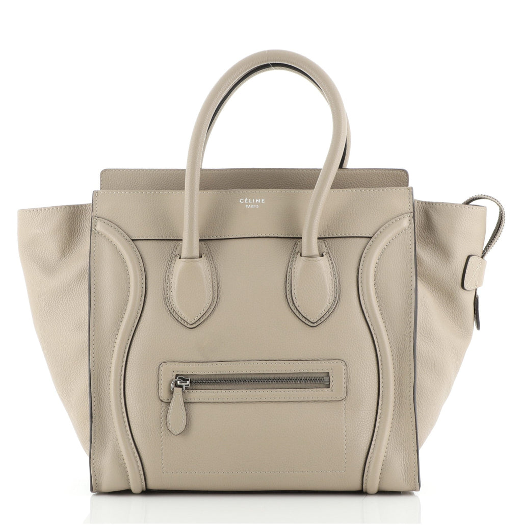 Luggage Bag Grainy Leather Mini