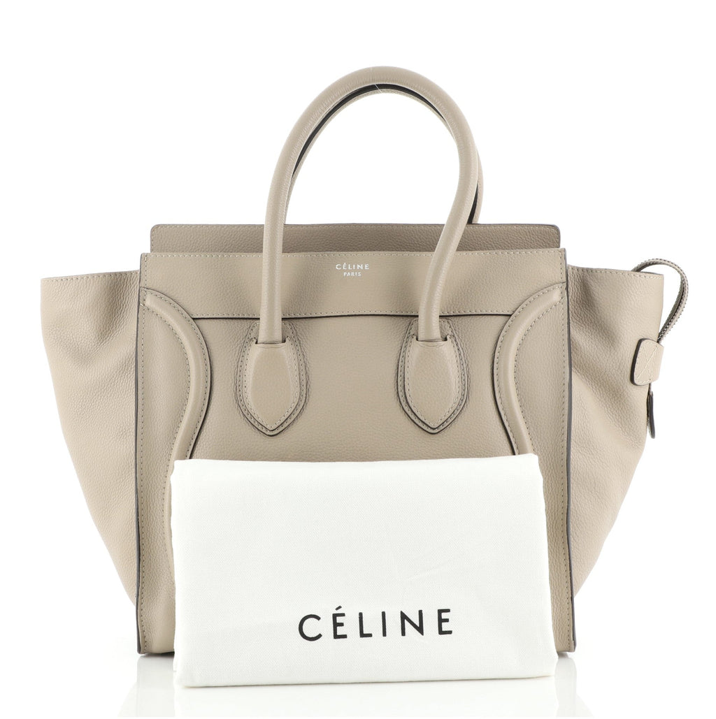 Luggage Bag Grainy Leather Mini