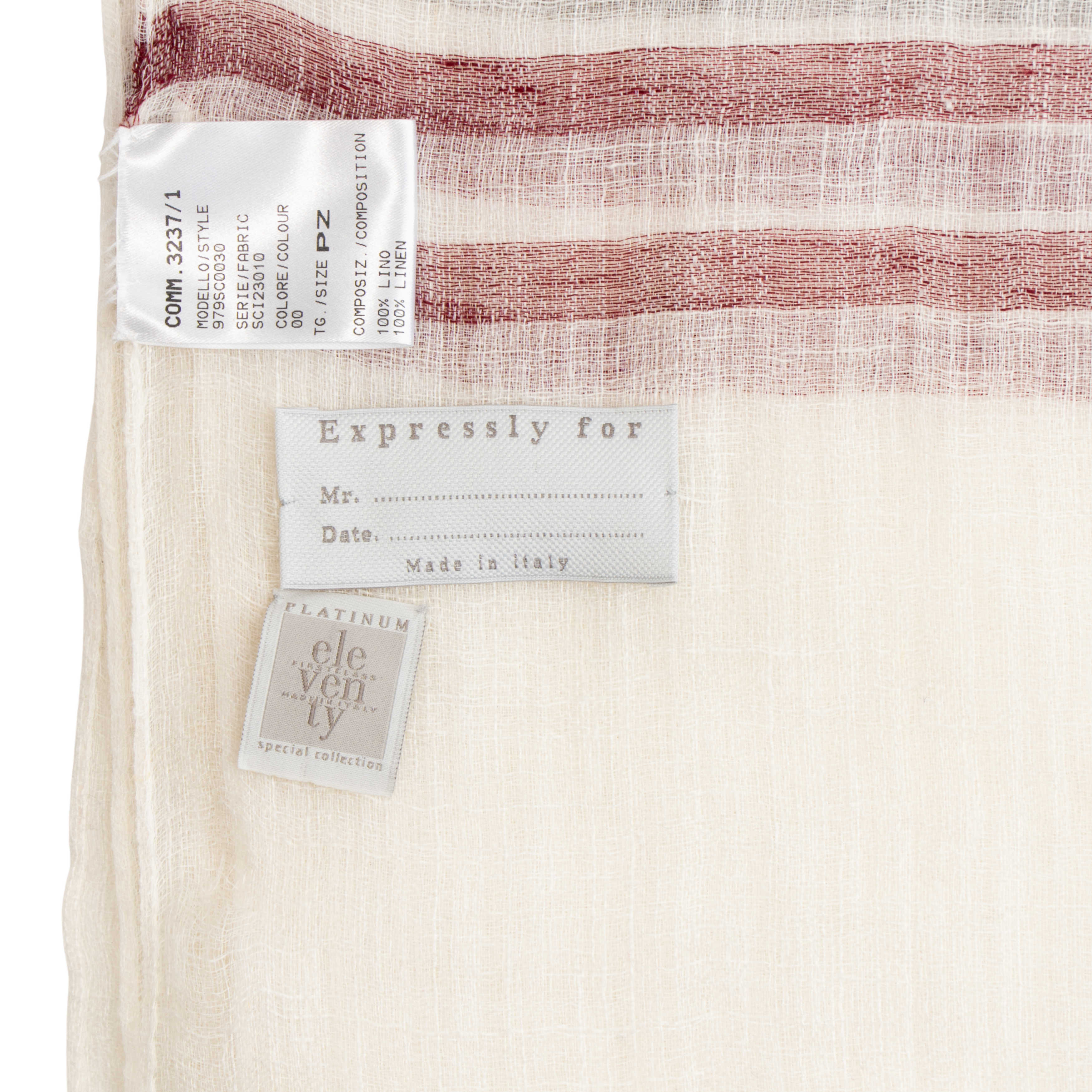 Eleventy Linen Scarf