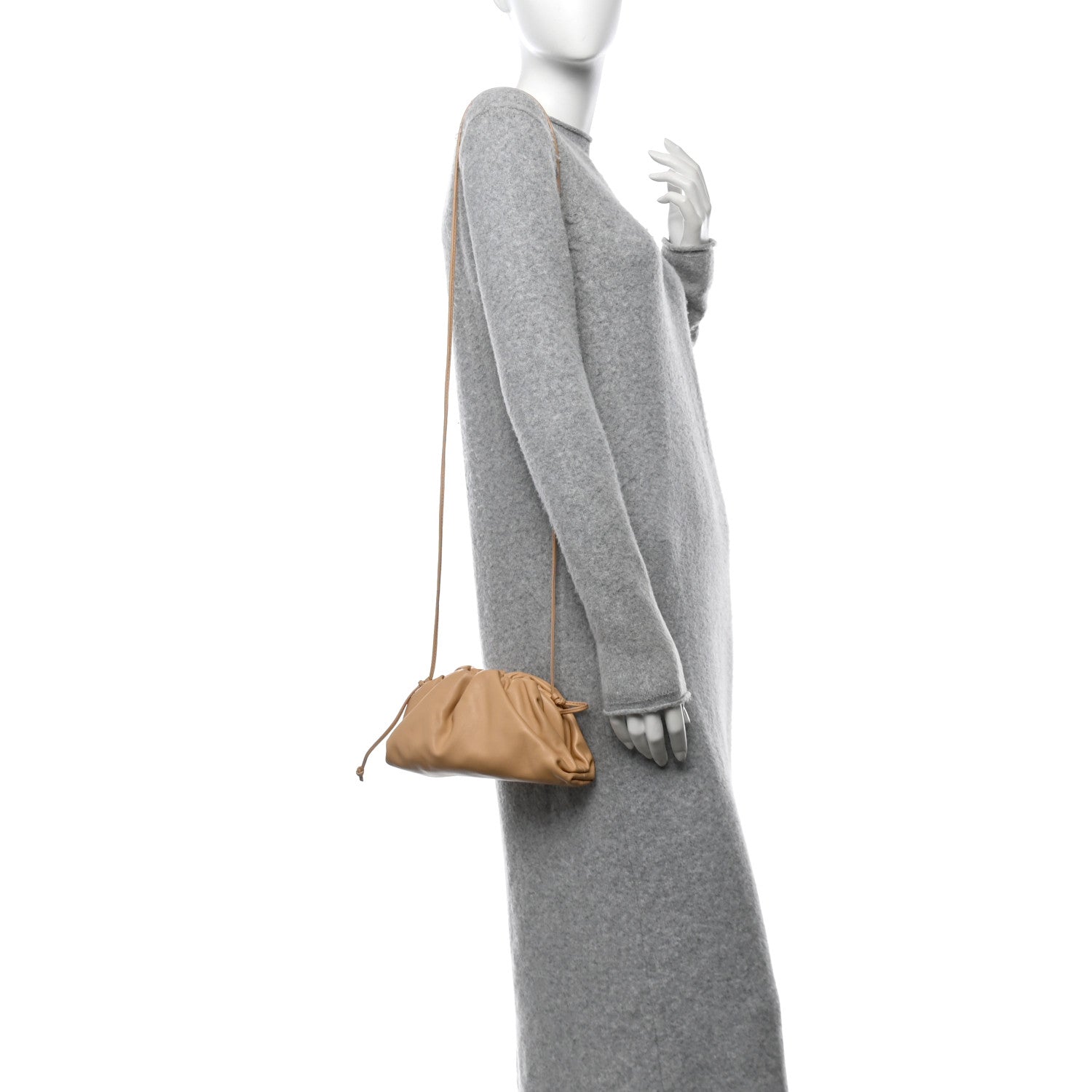Butter Calfskin The Mini Pouch Cammello