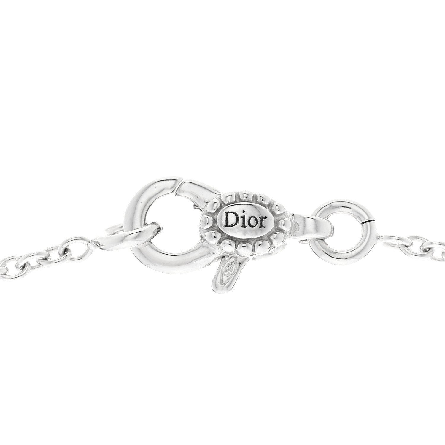 18K White Gold Diamond Mimirose Pendant Necklace