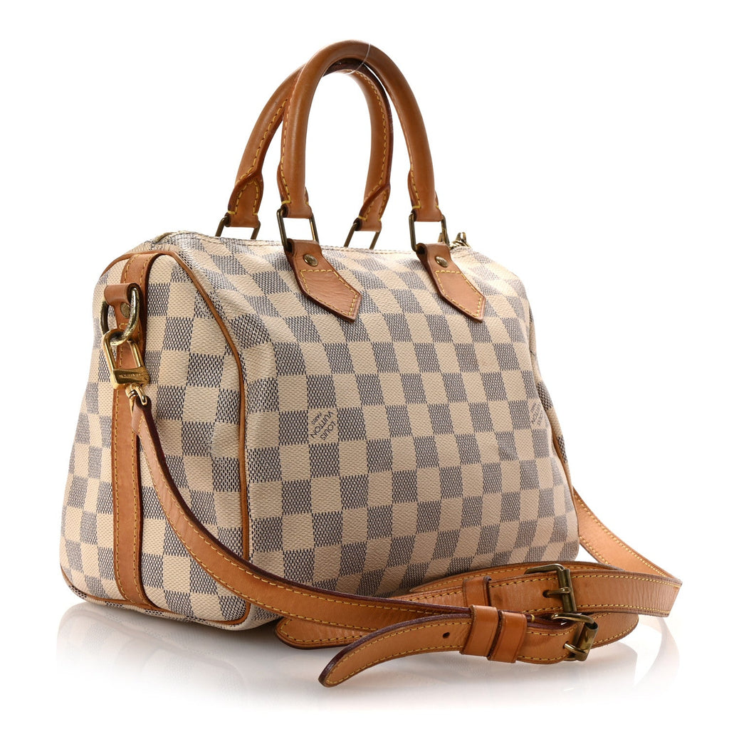 Damier Azur Speedy Bandouliere 25