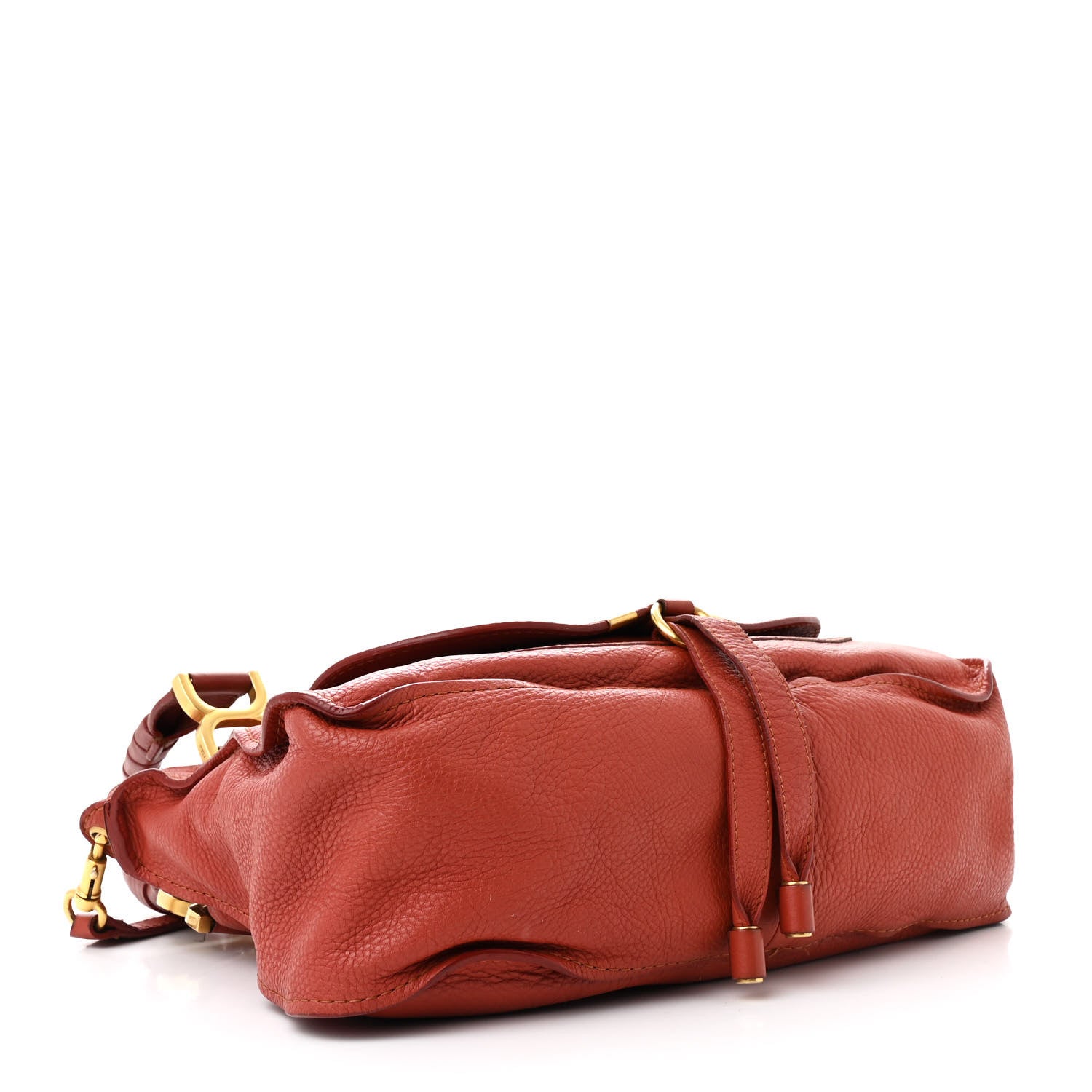 Calfskin Medium Marcie Satchel Maple Leaf
