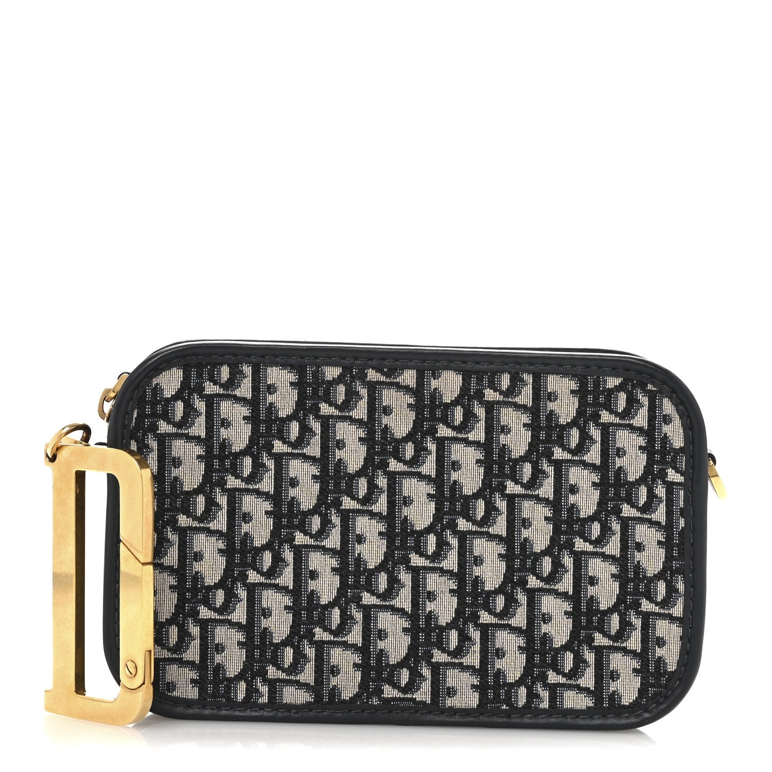 Oblique Diorquake Clutch Blue