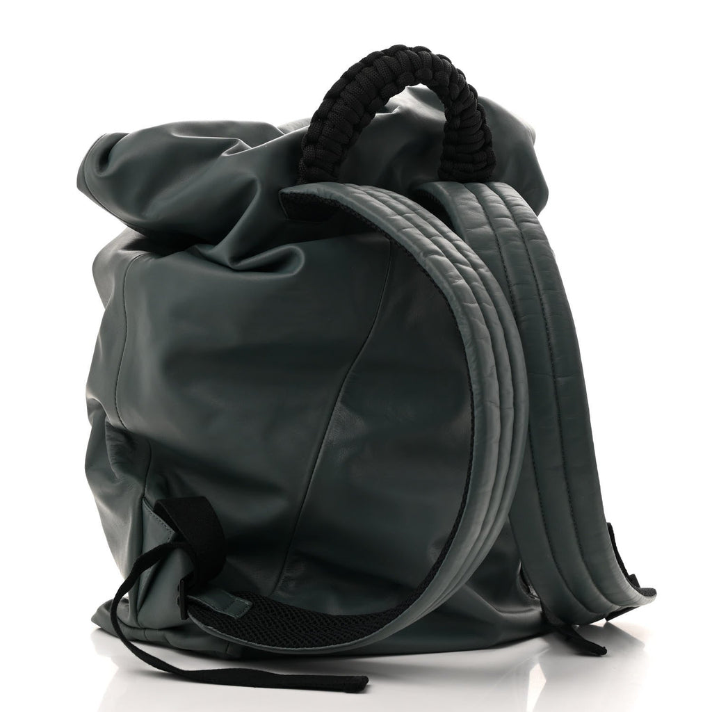 Calfskin Air Mesh Hidrology Backpack Slate Black