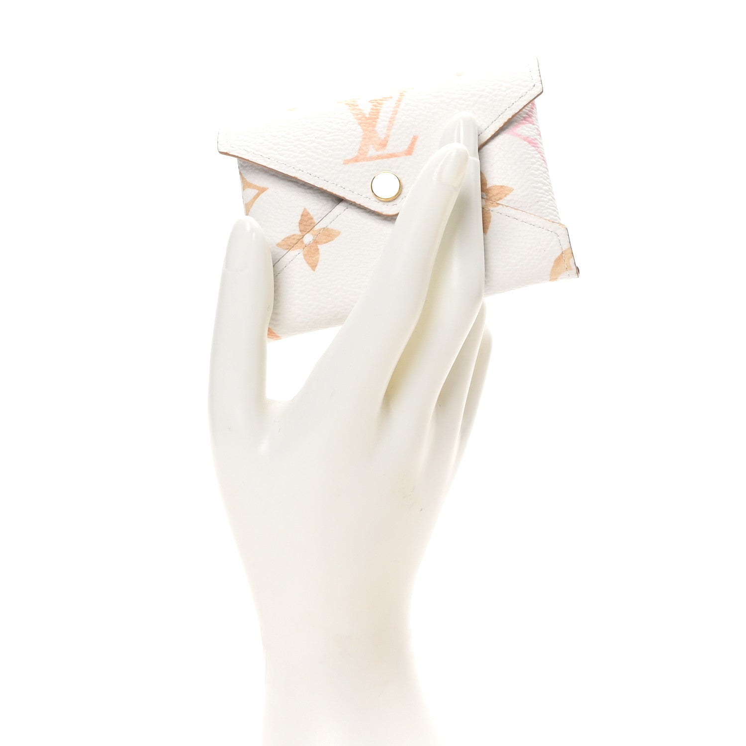 Monogram Resort Small Kirigami Pochette Insert White Beige