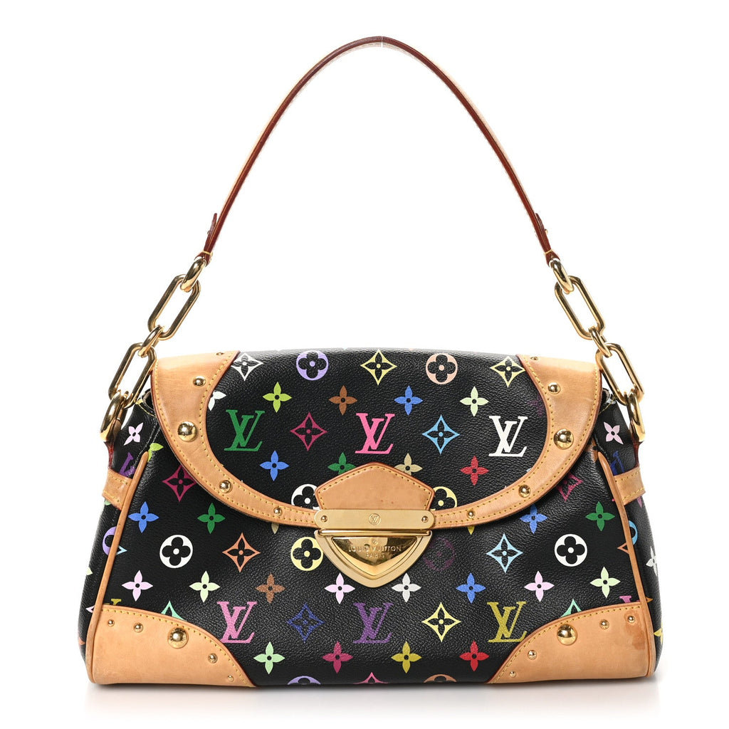 Monogram Multicolor Beverly MM Black