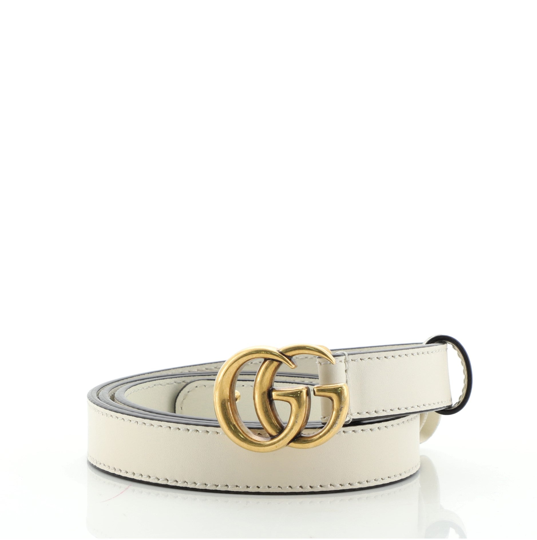 GG Marmont Belt Leather Thin 90