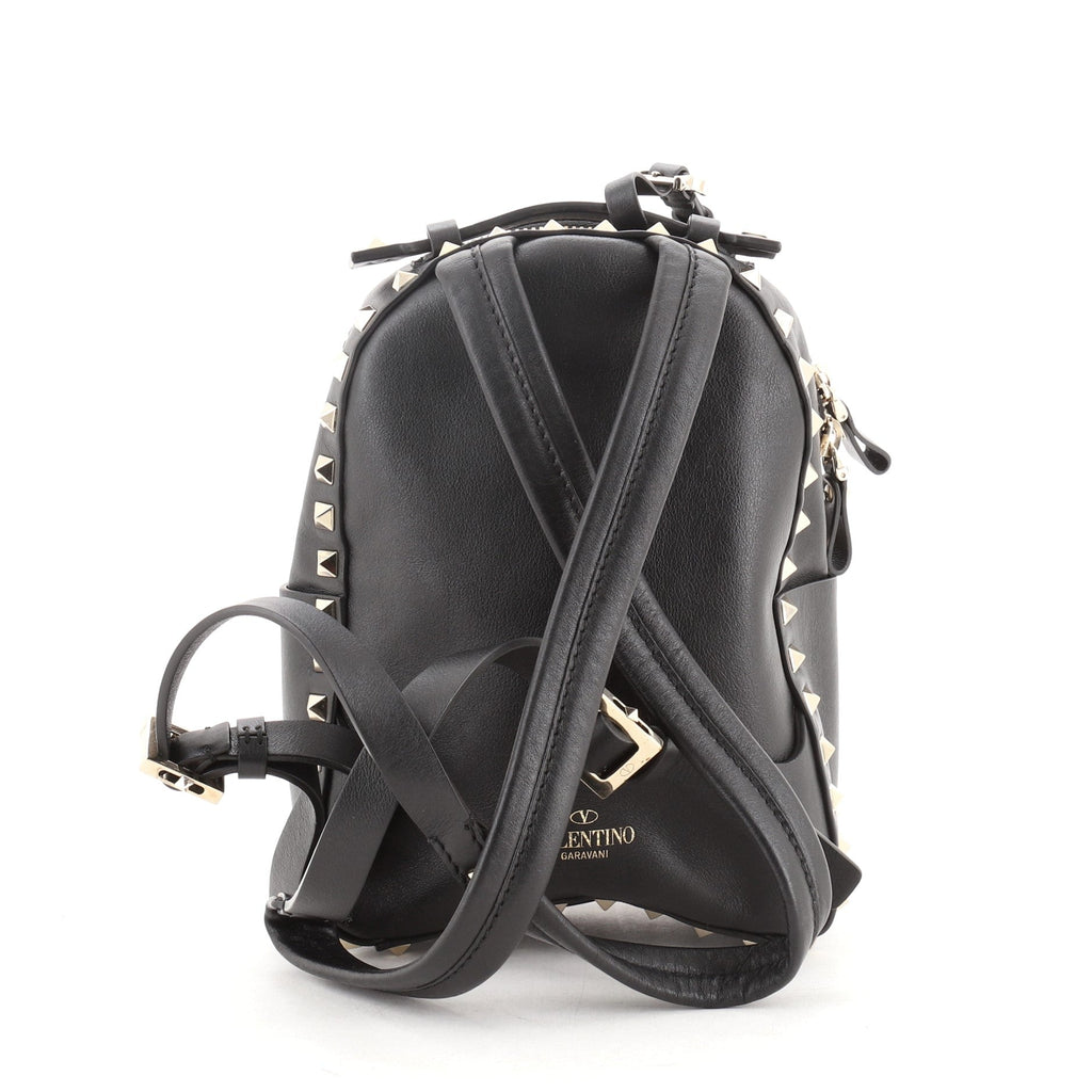 Rockstud Backpack Leather Mini