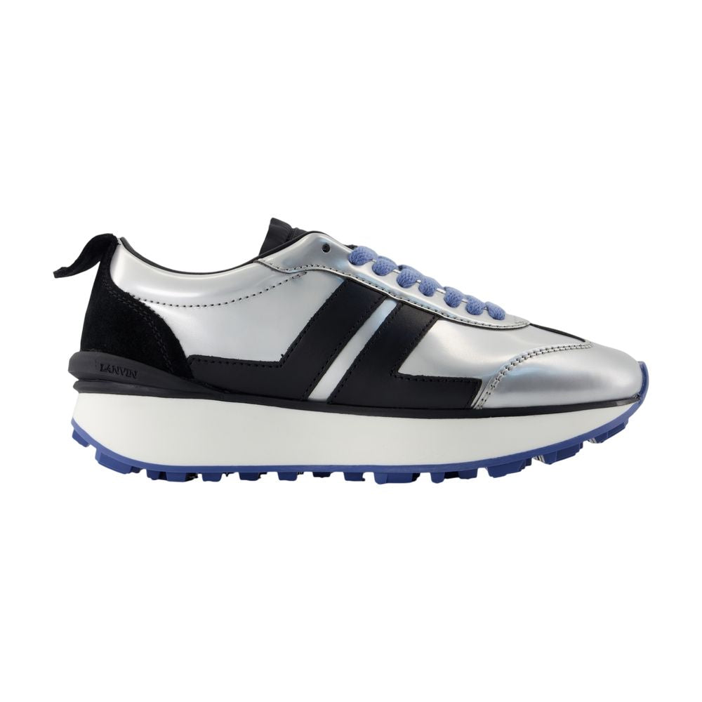 Women's Bumpr Sneakers - Lanvin - Leather - Silver