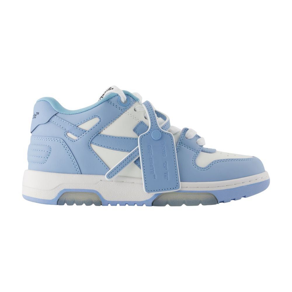 Women's Out Of Office Sneakers - OFF WHITE - Leather - White