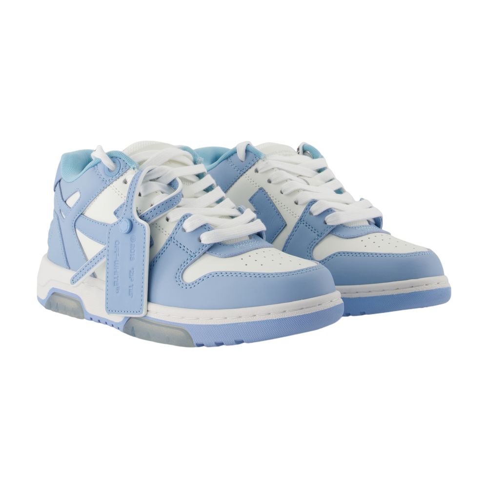 Women's Out Of Office Sneakers - OFF WHITE - Leather - White