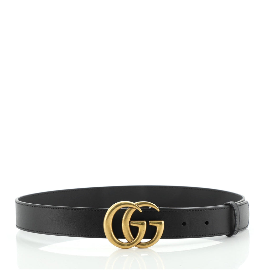 GG Marmont Belt Leather Medium 75