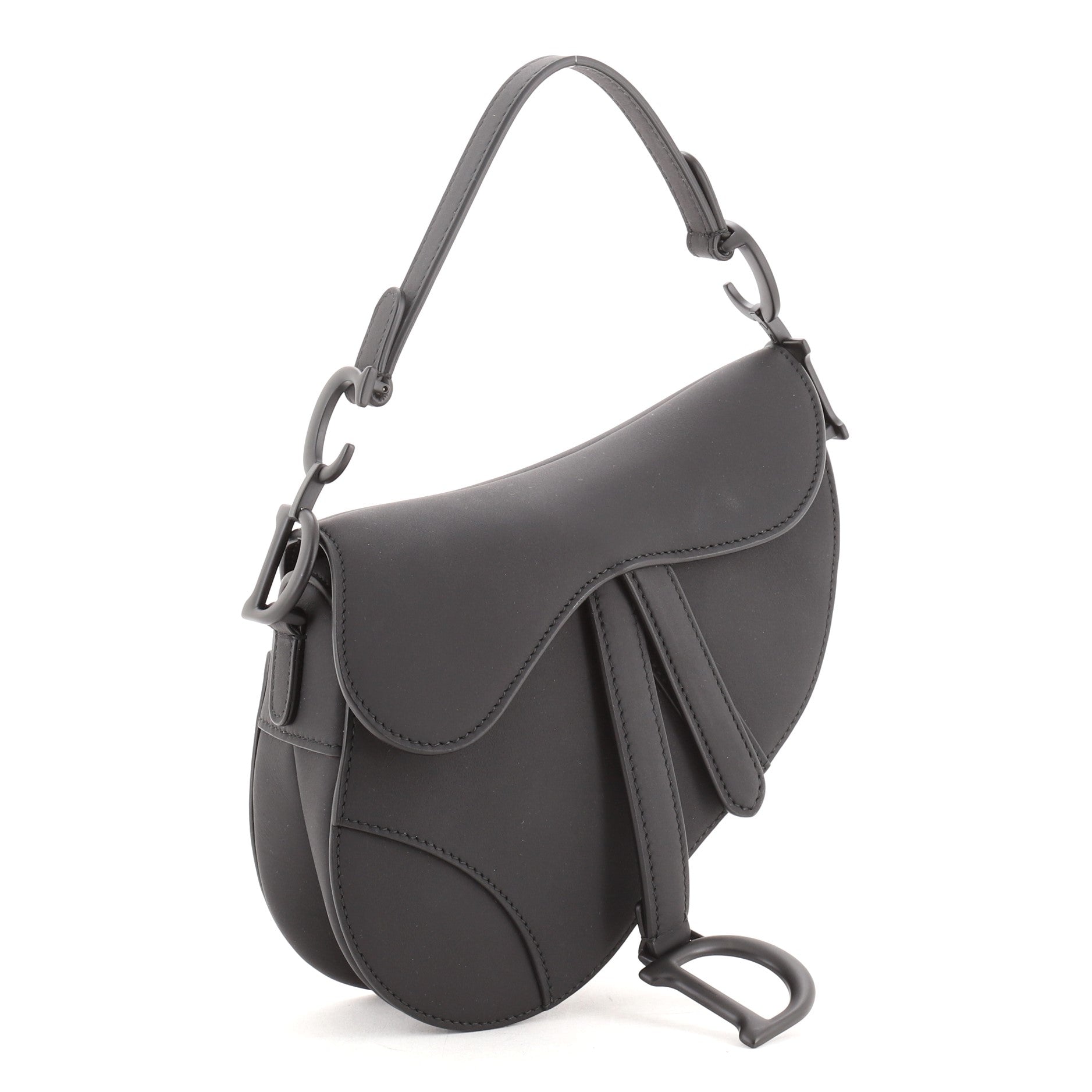 Ultra Matte Saddle Handbag Leather Mini