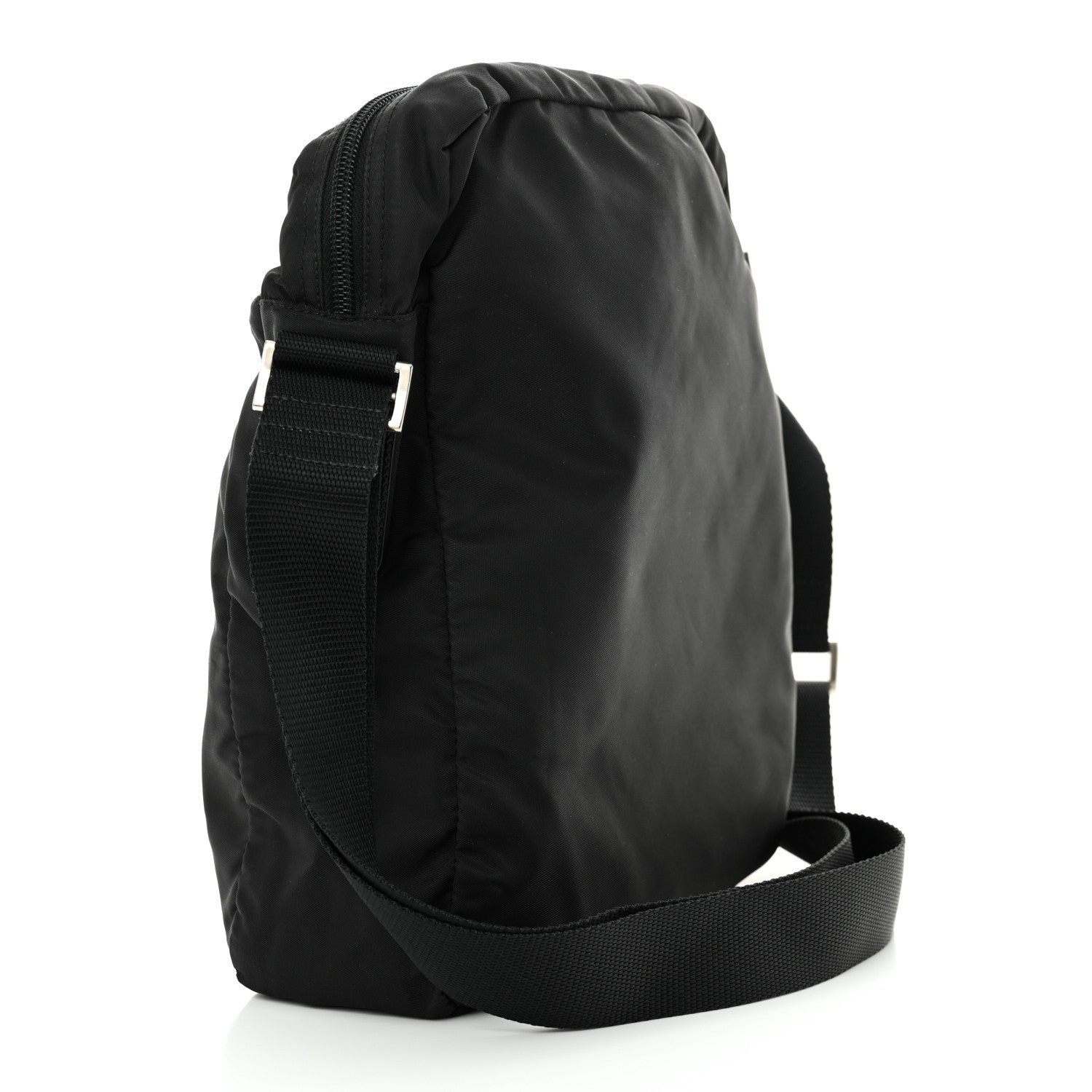 Tessuto Nylon Messenger Bag Black