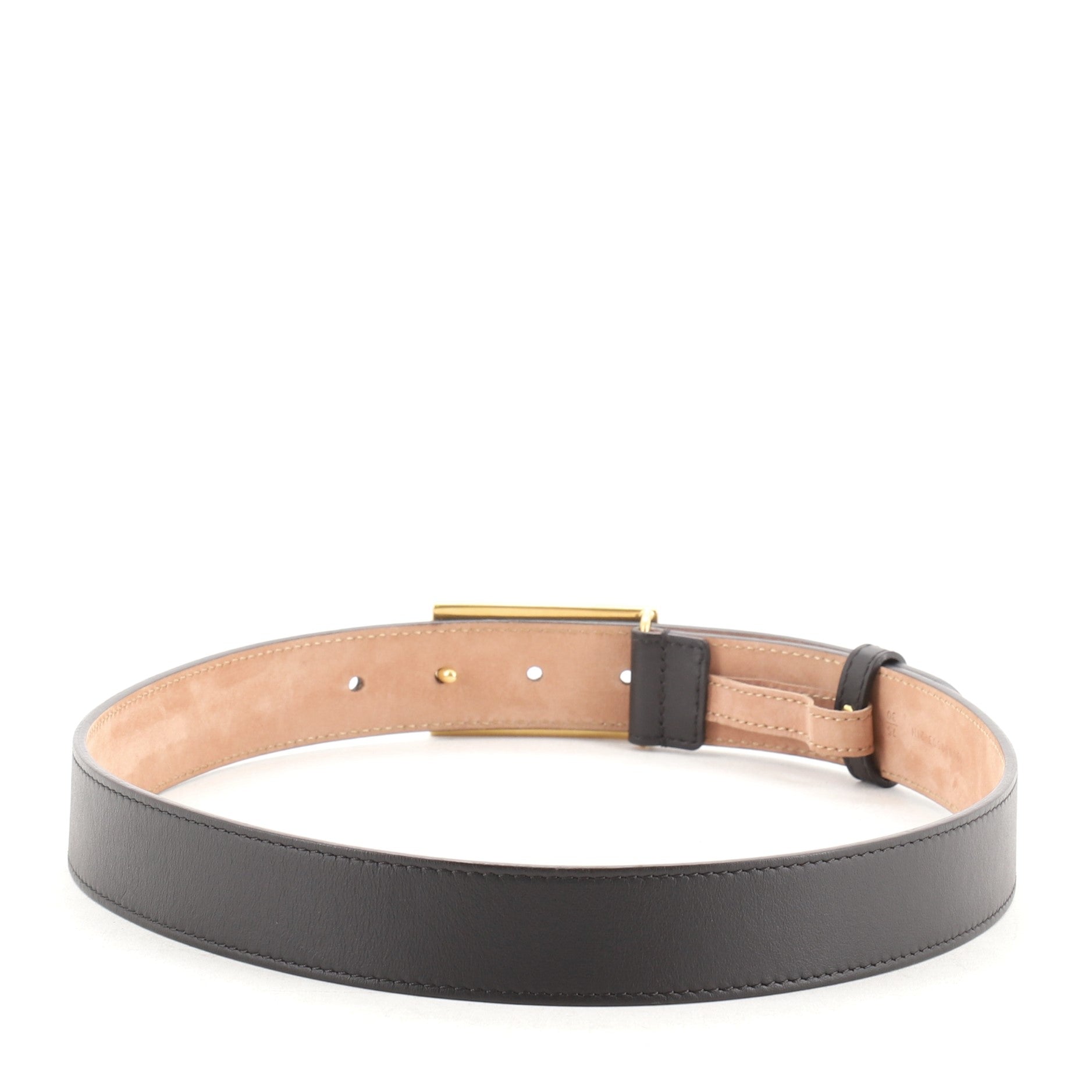 Baguette Belt Leather Medium 75