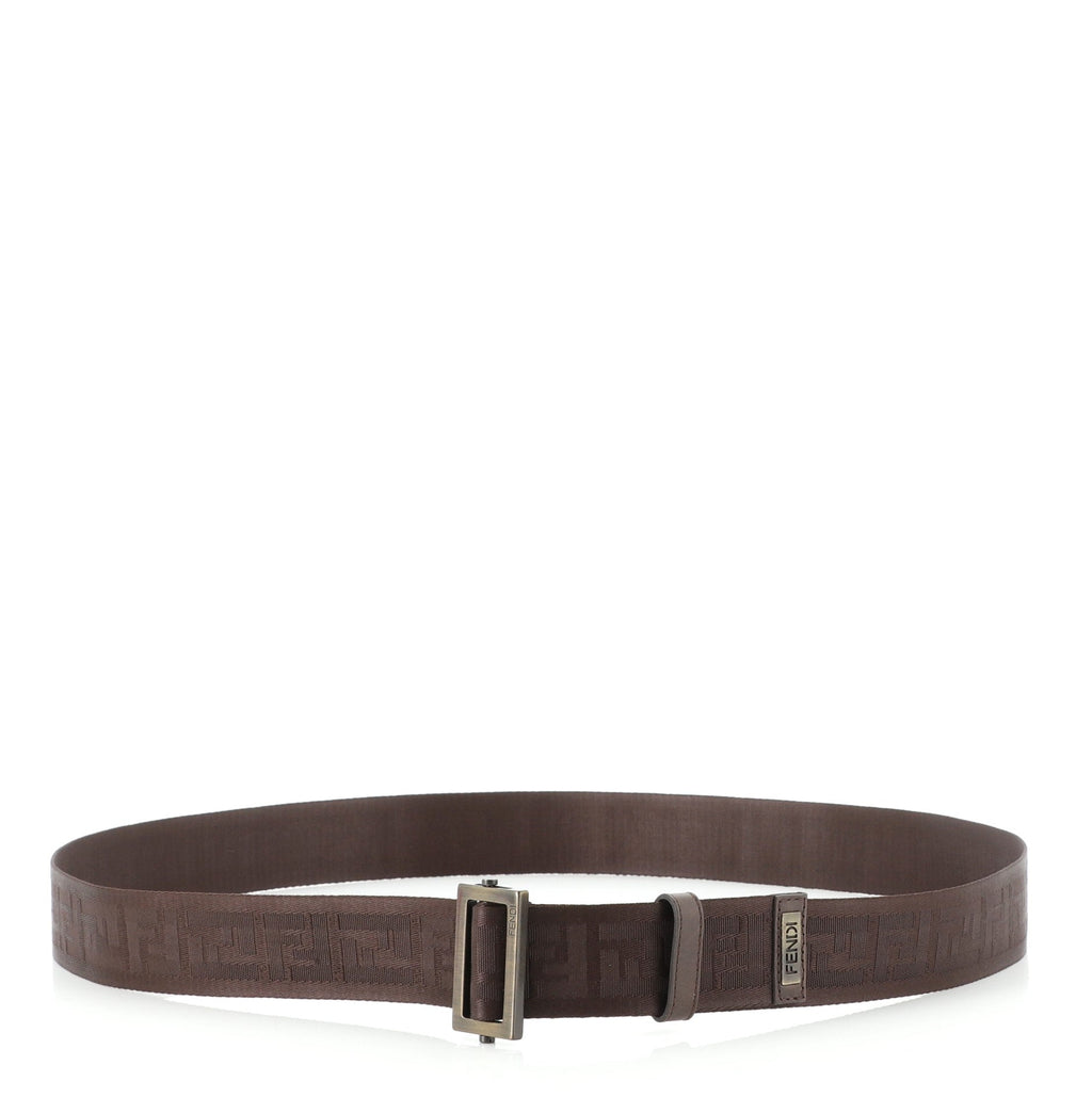 Vintage Belt Zucca Canvas Medium 130