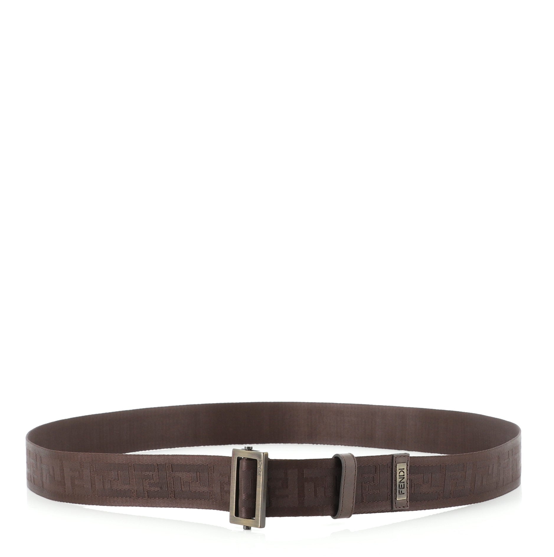 Vintage Belt Zucca Canvas Medium 130