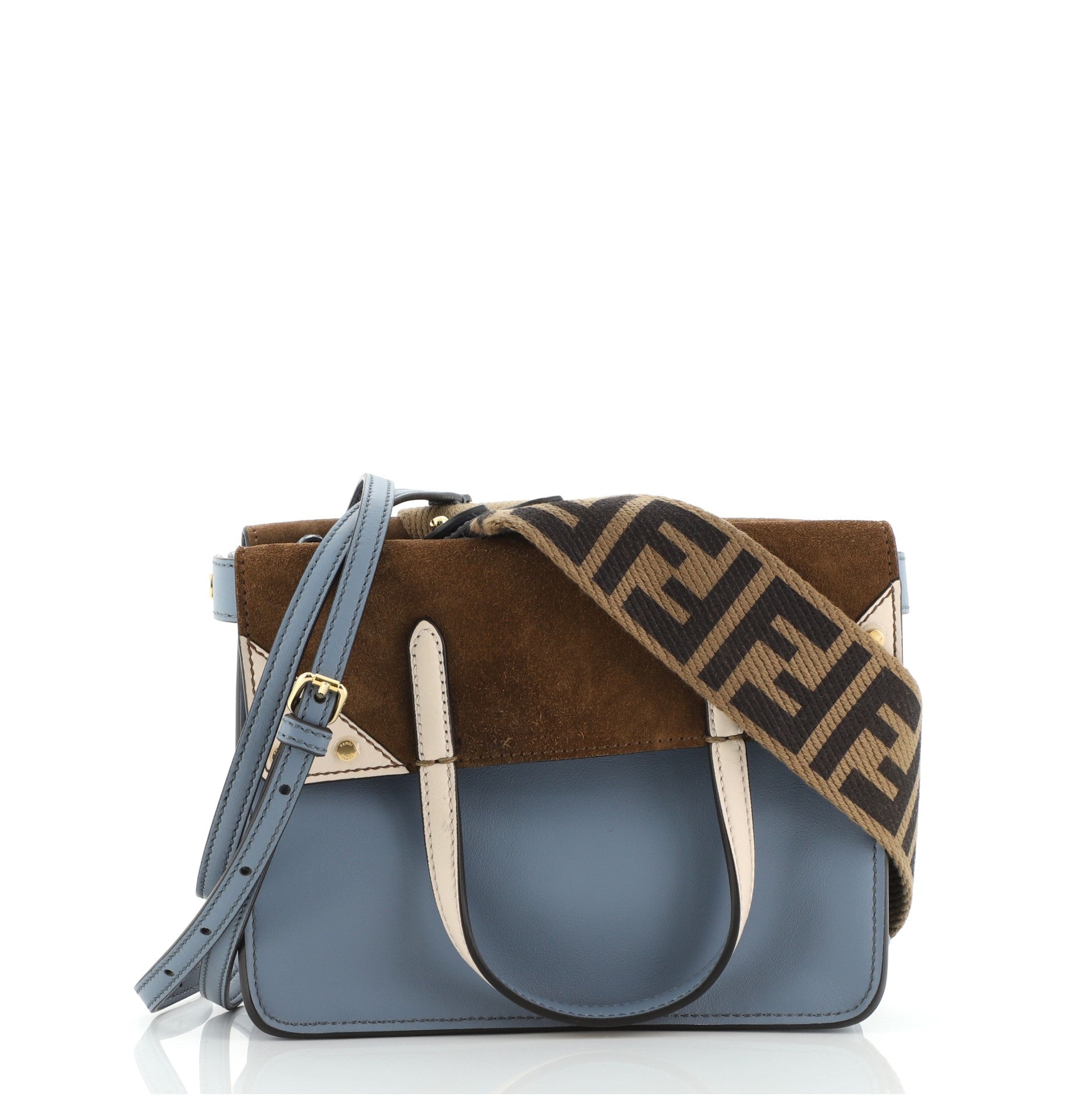 Flip Grace Convertible Tote Leather with Suede Mini