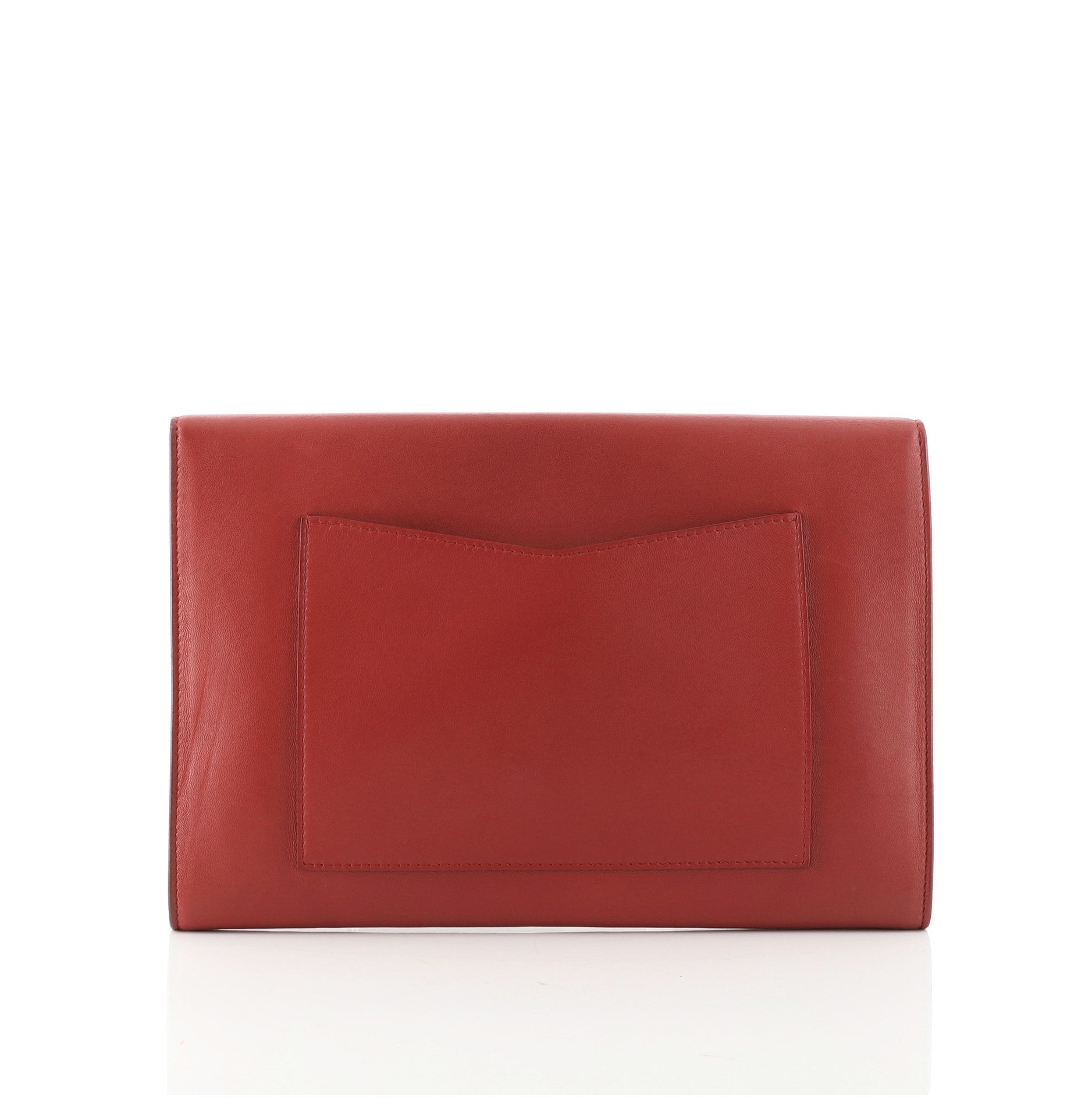 Airlines Envelope Clutch Lambskin Medium