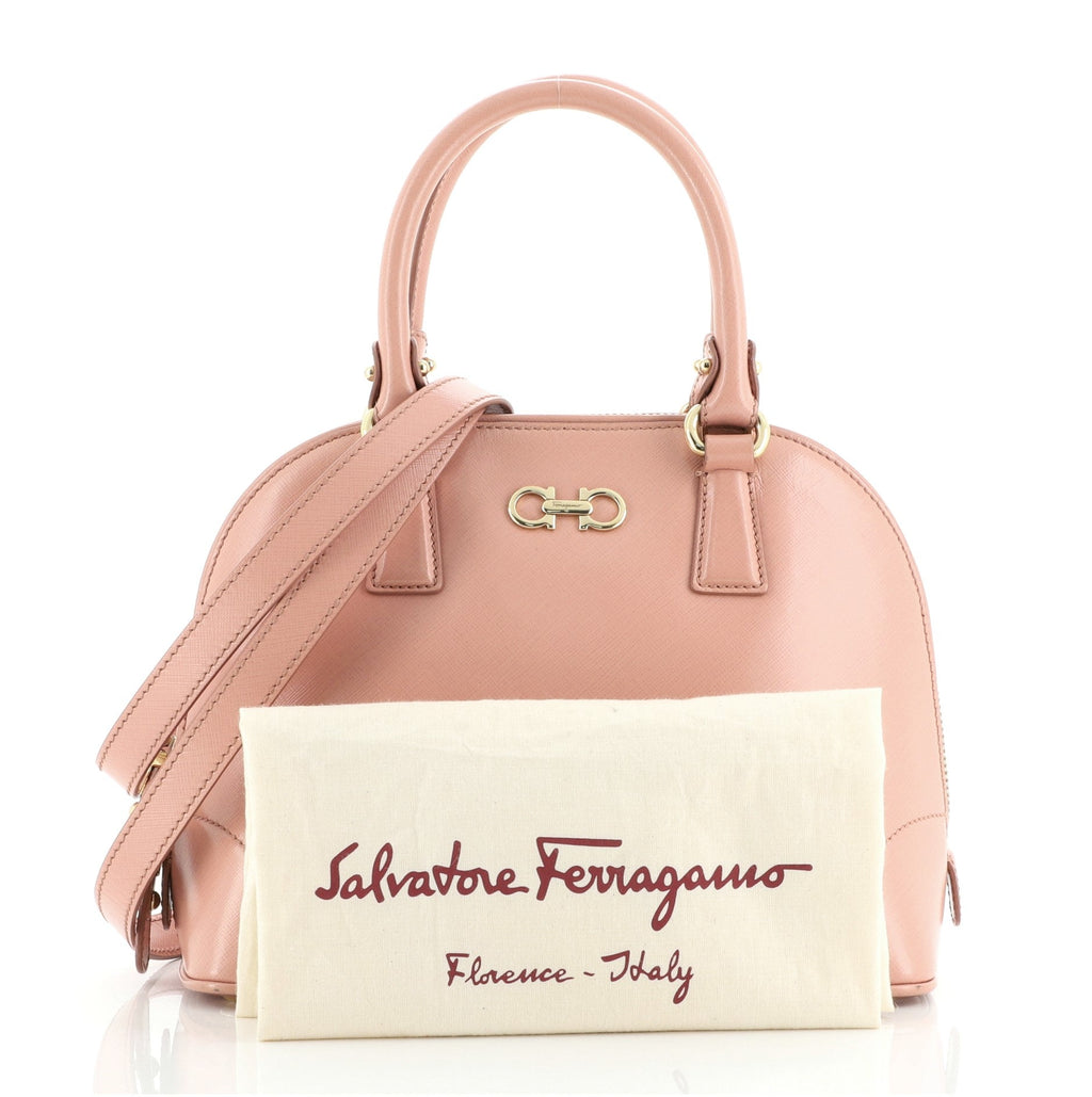 Darina Convertible Satchel Saffiano Leather Mini