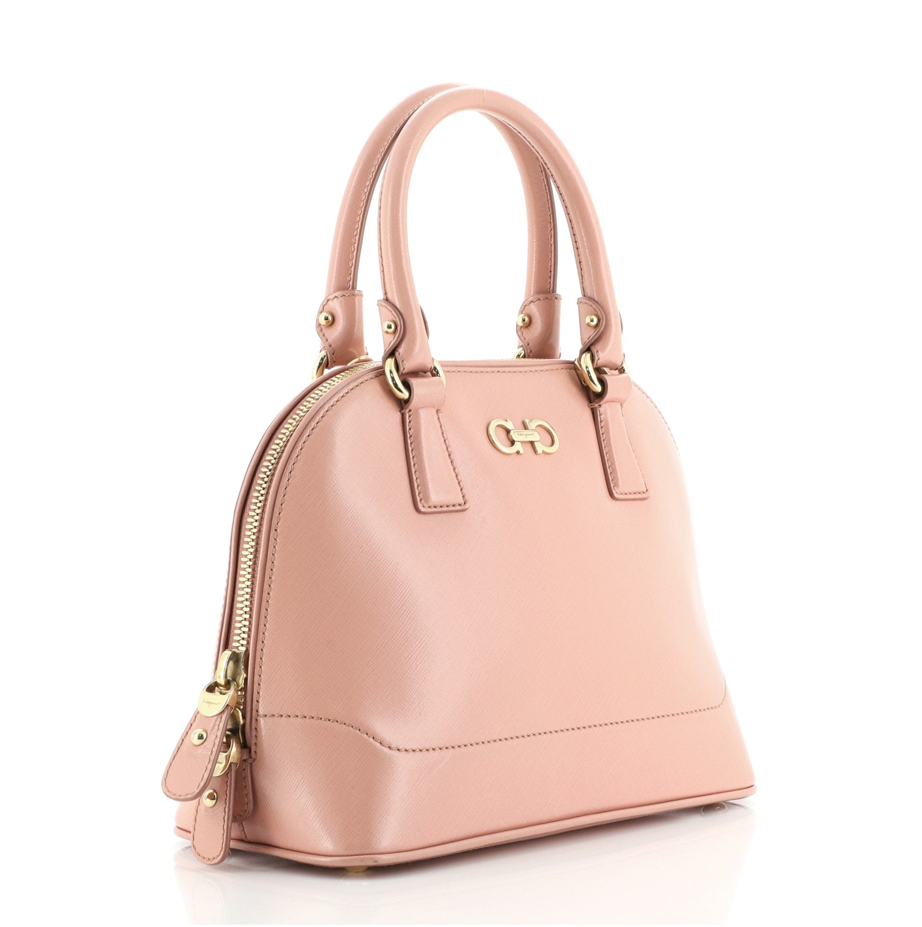 Darina Convertible Satchel Saffiano Leather Mini