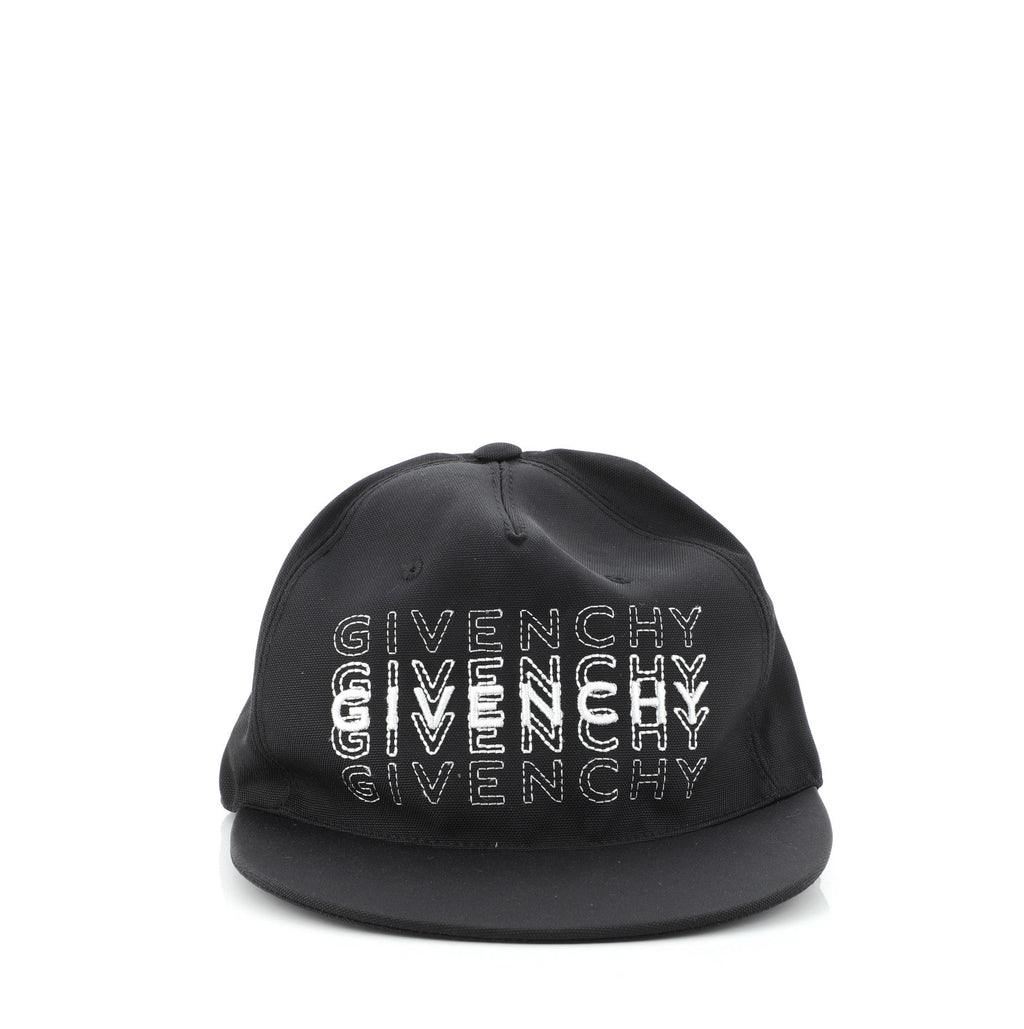 Logo Baseball Cap Embroidered Canvas Large