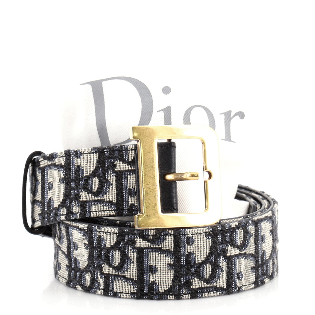 Diorquake Belt Oblique Canvas Wide 85