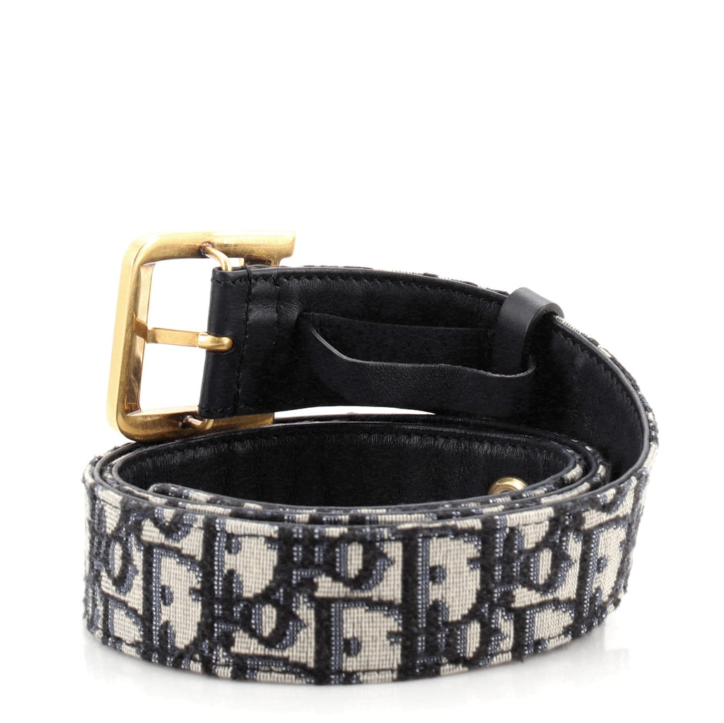 Diorquake Belt Oblique Canvas Wide 85