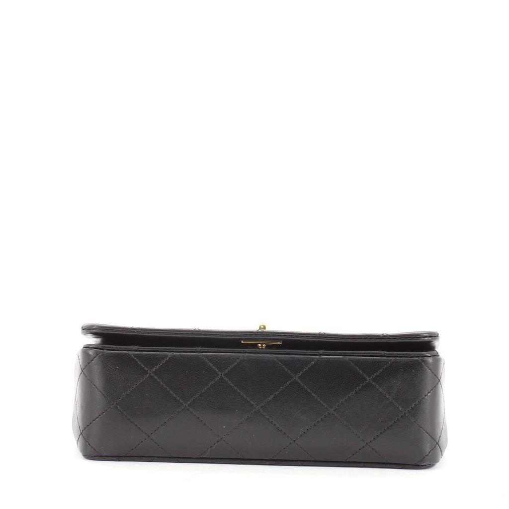 Vintage Full Flap Bag Quilted Lambskin Mini
