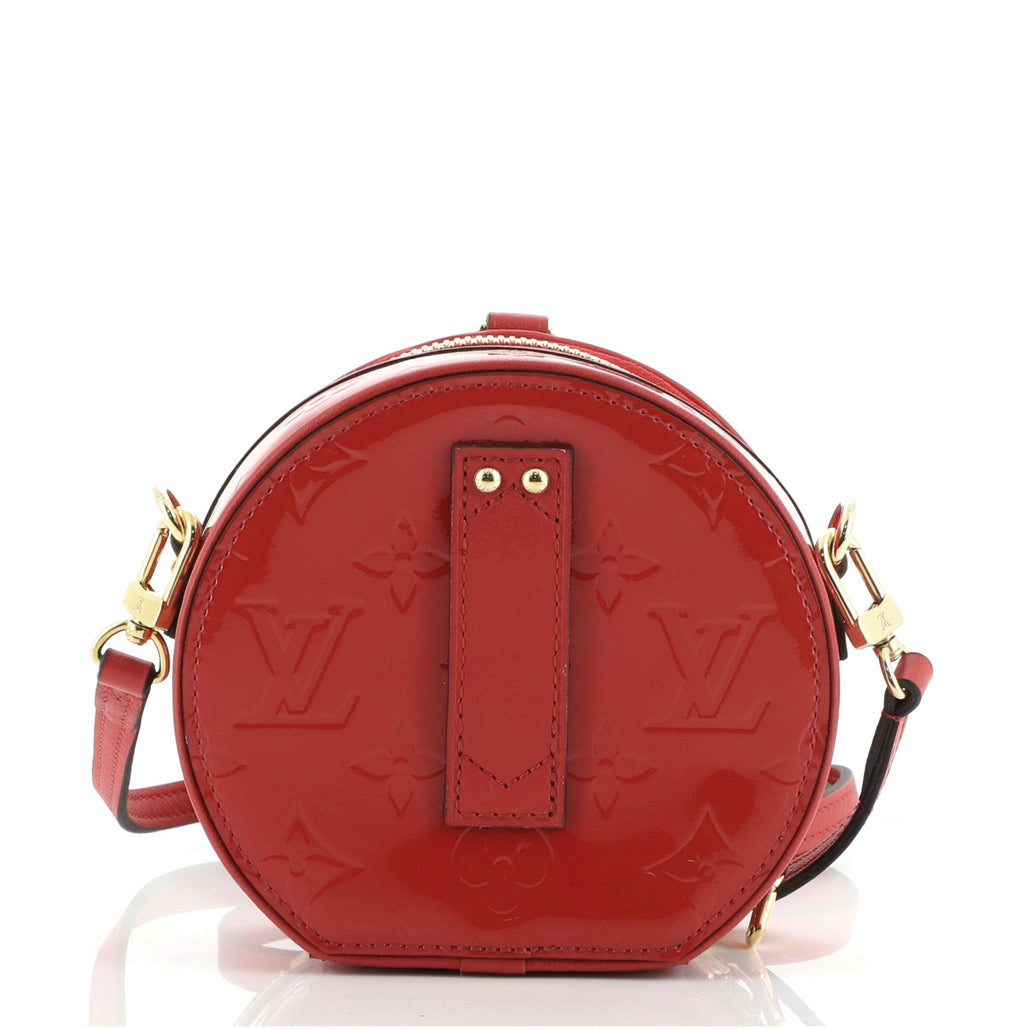 Mini Boite Chapeau Bag Monogram Vernis