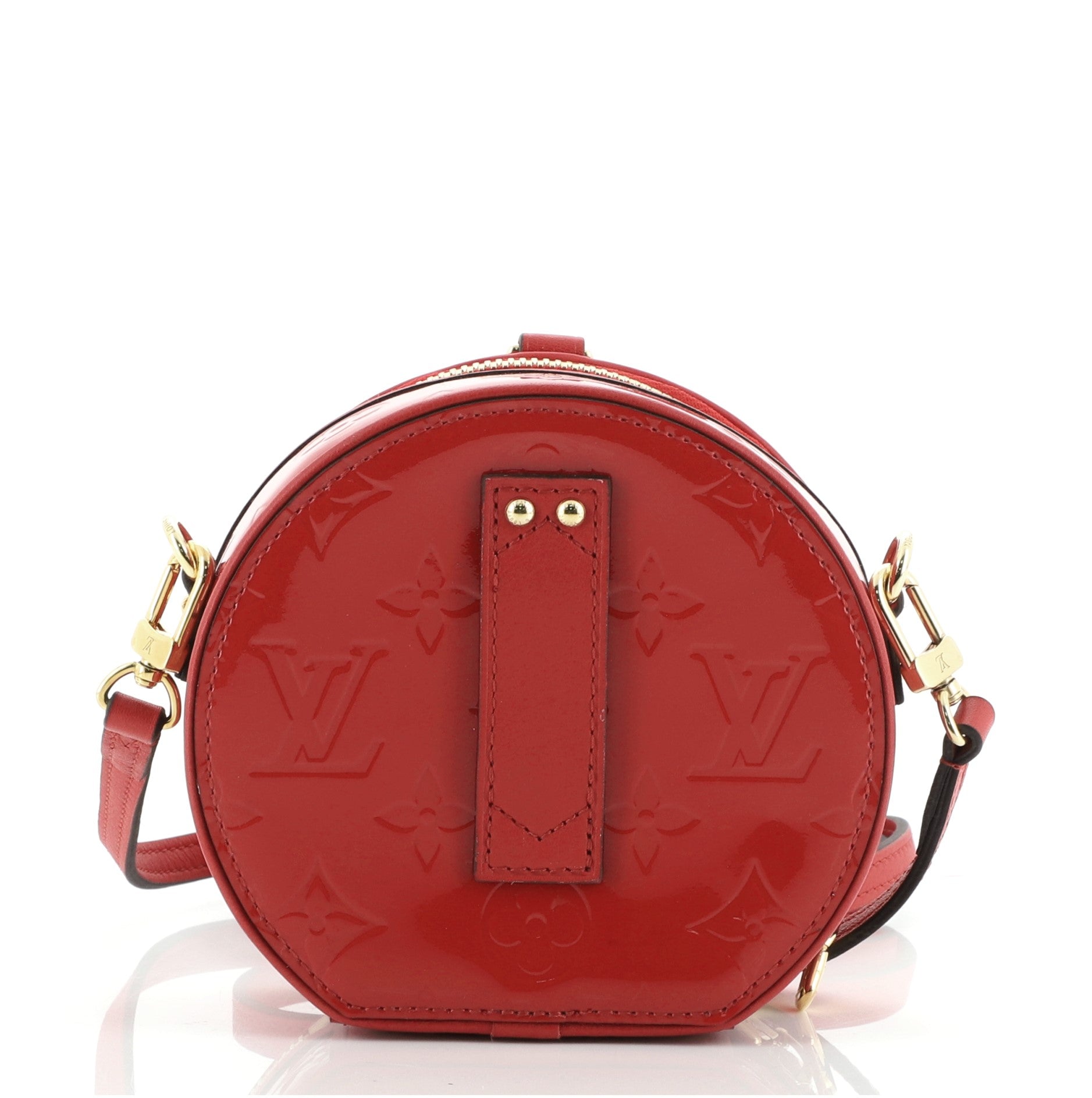 Mini Boite Chapeau Bag Monogram Vernis