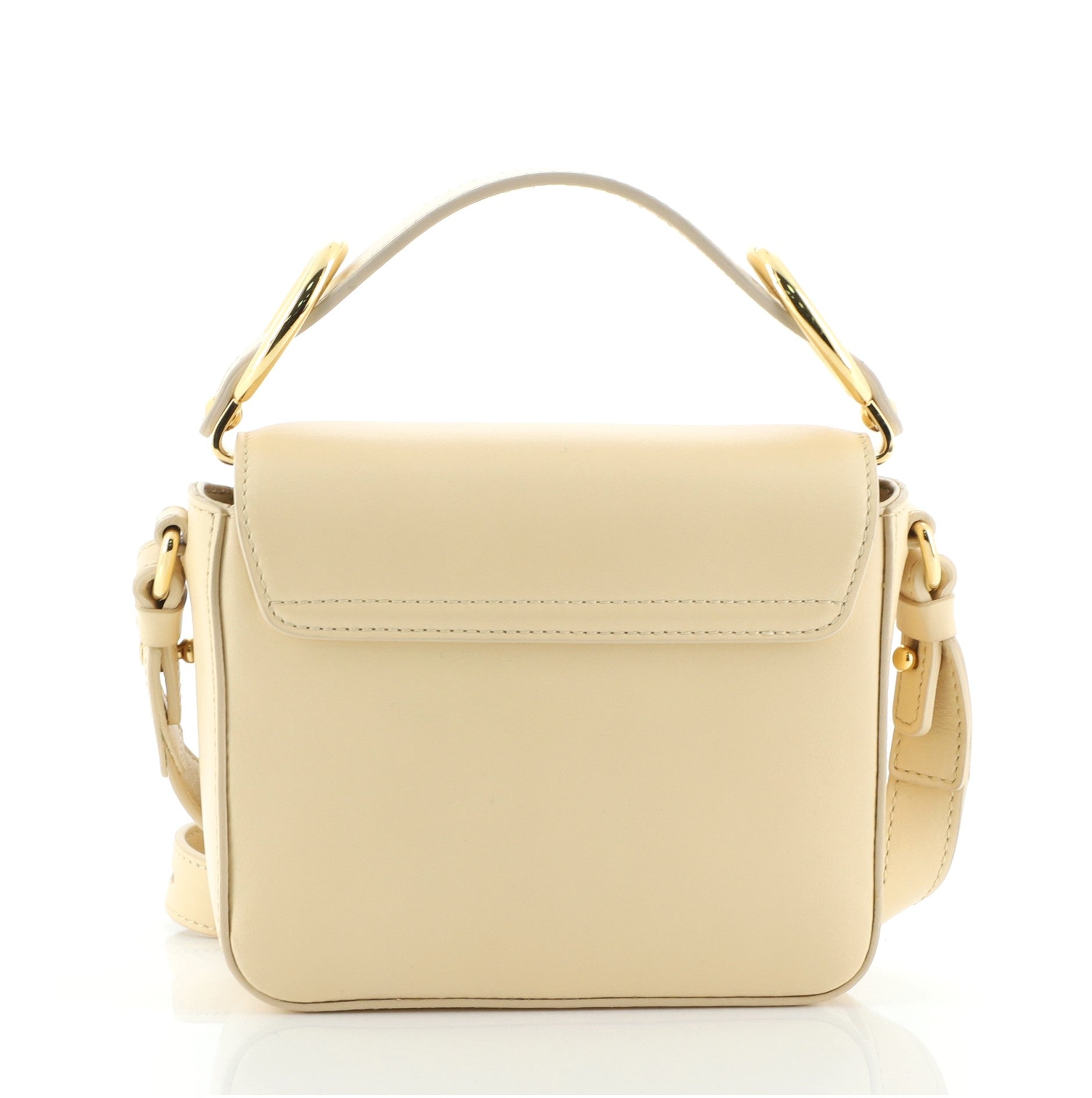 C Double Carry Bag Leather Mini