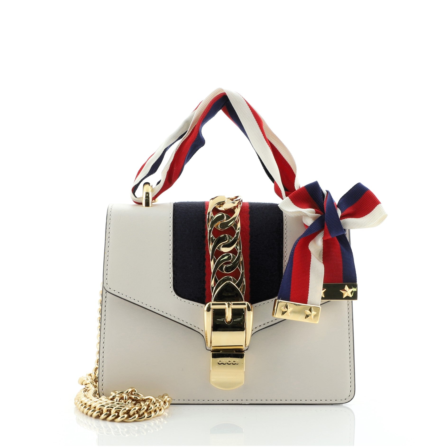 Sylvie Top Handle Bag Leather Mini