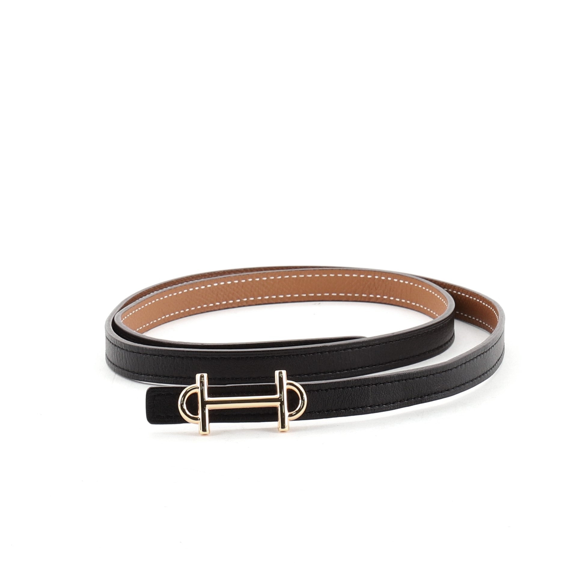 Gamma Reversible Belt Leather Thin 85