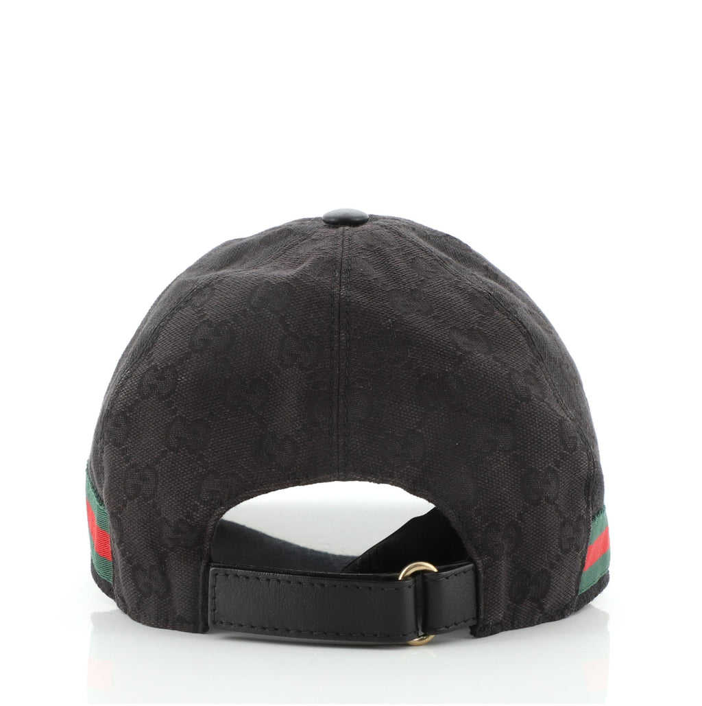 Web Baseball Cap GG Canvas Large