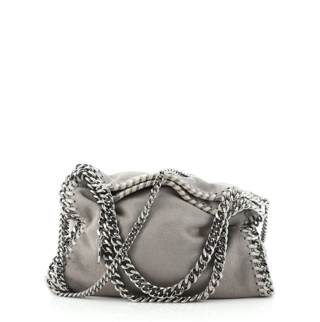Falabella Fold Over Crossbody Bag Shaggy Deer Mini