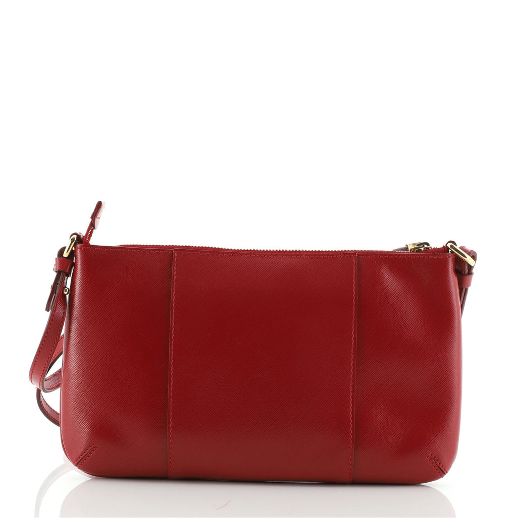 Gancio Crossbody Bag Saffiano Leather Mini