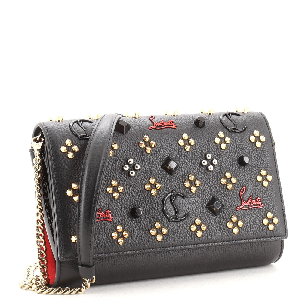 Paloma Clutch Embellished Leather Small