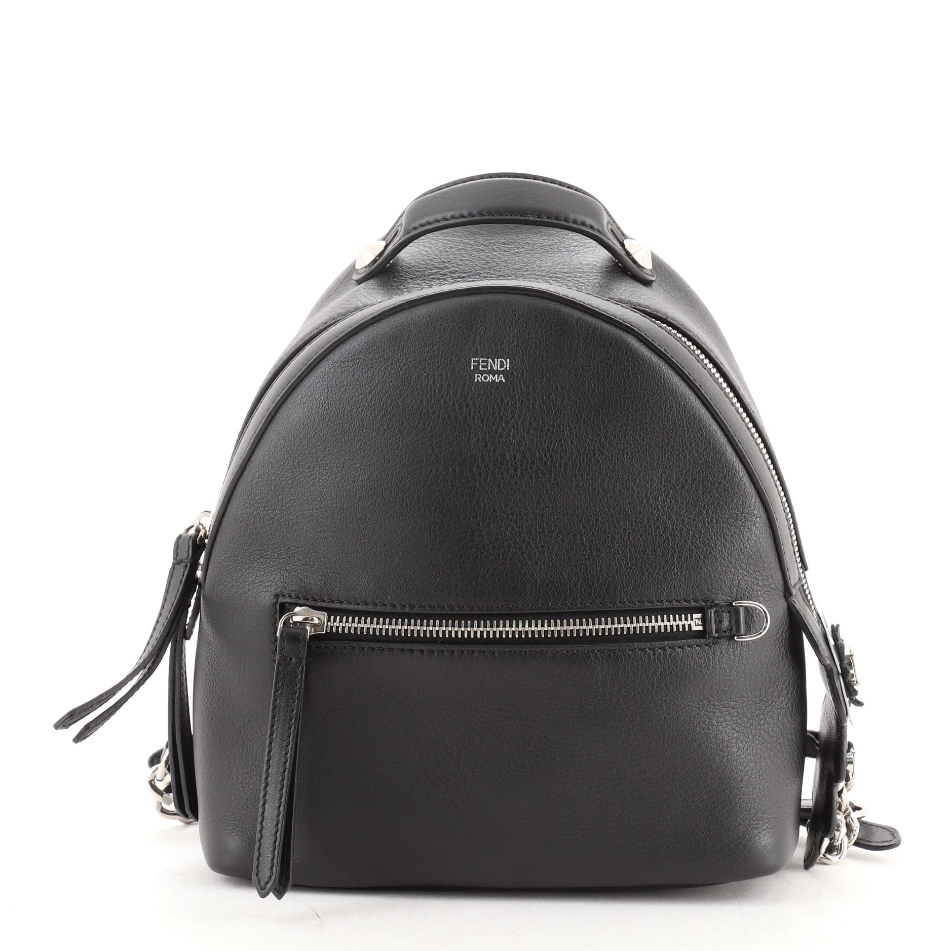 By The Way Backpack Leather with Crystals Mini