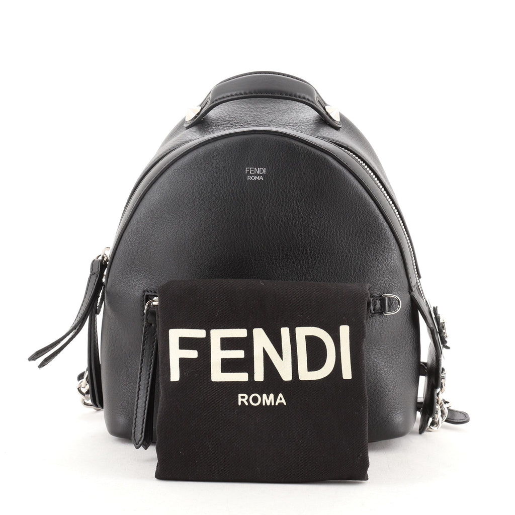 By The Way Backpack Leather with Crystals Mini