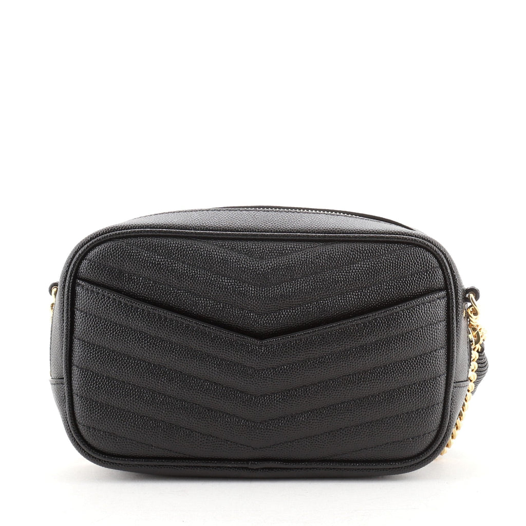 Lou Camera Bag Matelasse Chevron Leather Mini