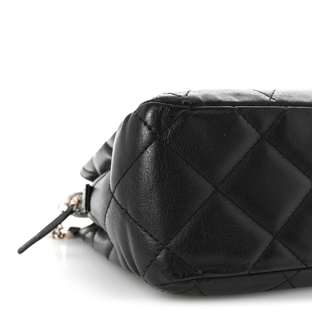 Calfskin Quilted In The Business Tote Black