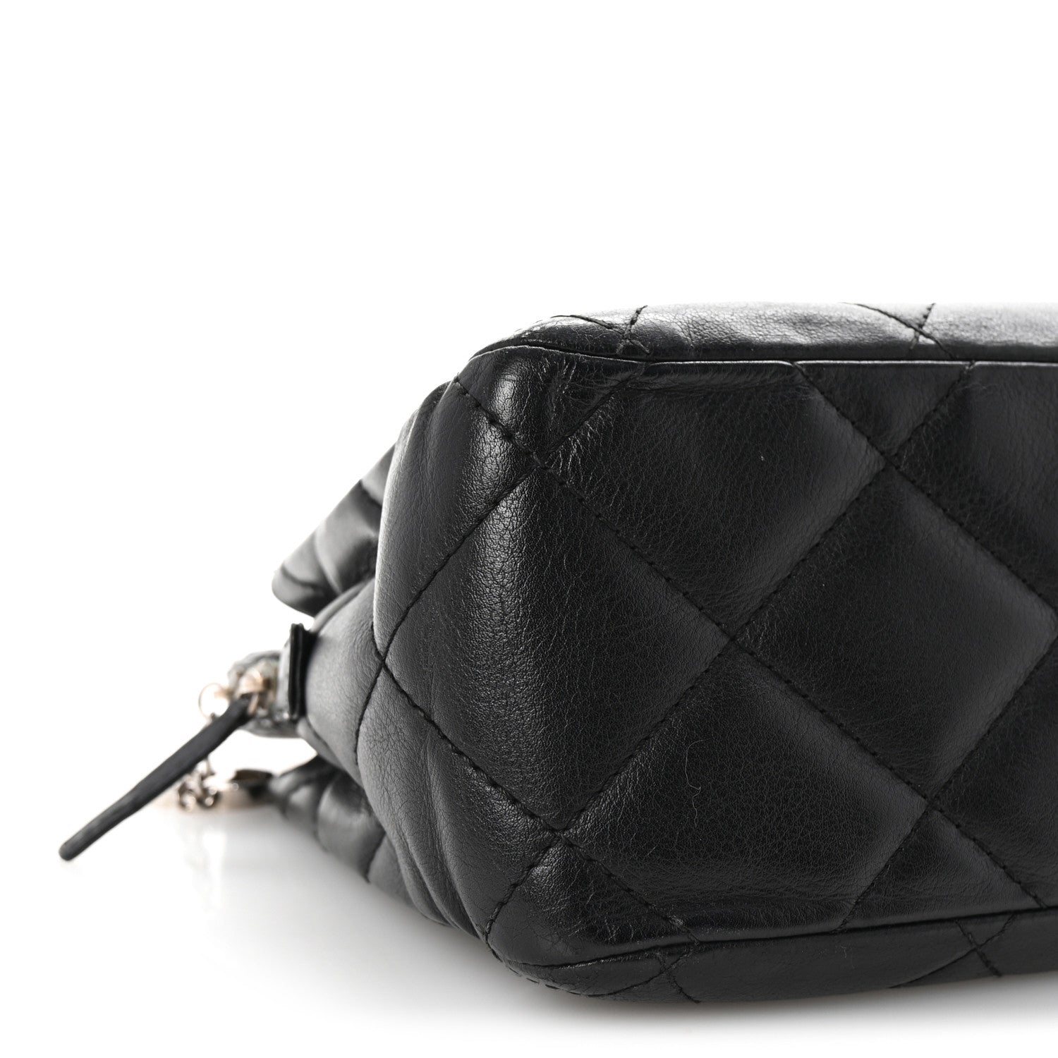 Calfskin Quilted In The Business Tote Black