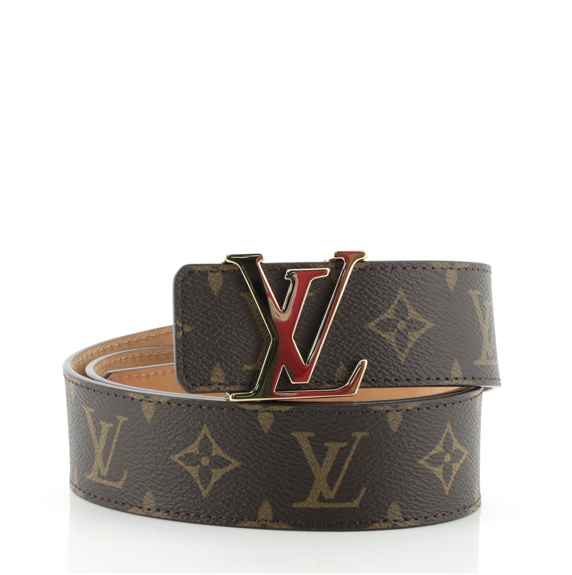 LV Initiales Belt Monogram Wide 85
