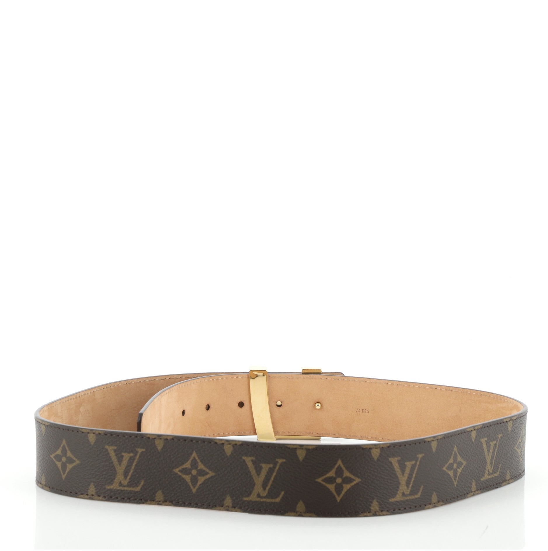 LV Initiales Belt Monogram Wide 85