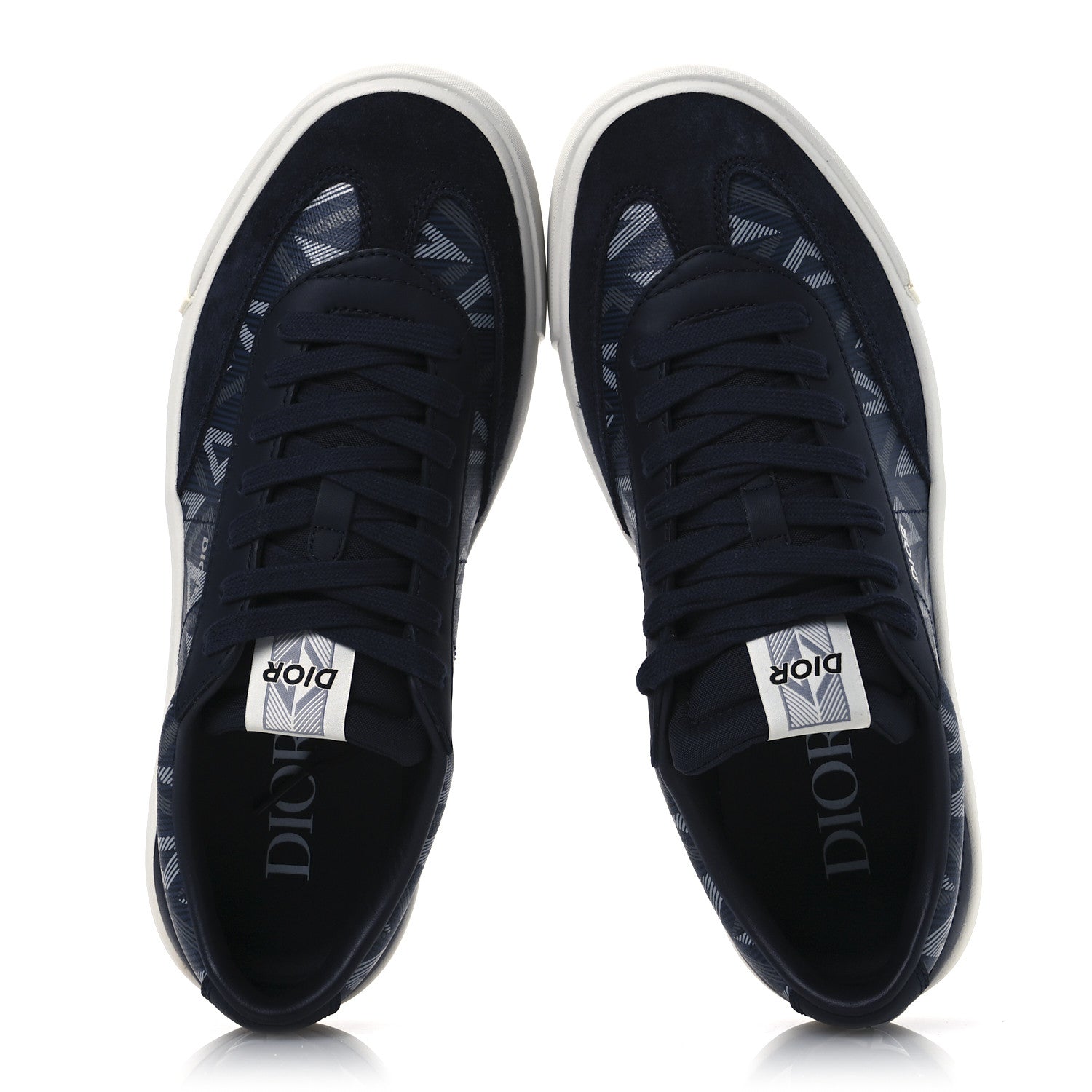 Canvas CD Diamond Mens B101 Low Top Sneakers 42 Navy