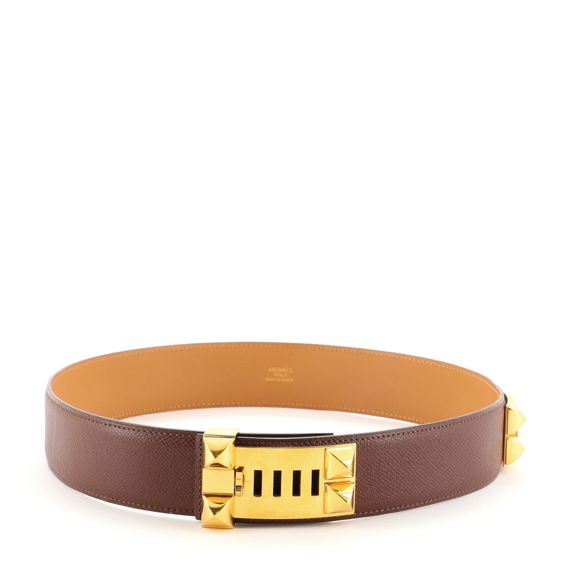 Collier de Chien Belt Leather Wide 70